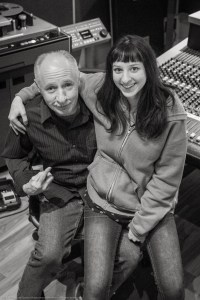 Proud father and daughter.